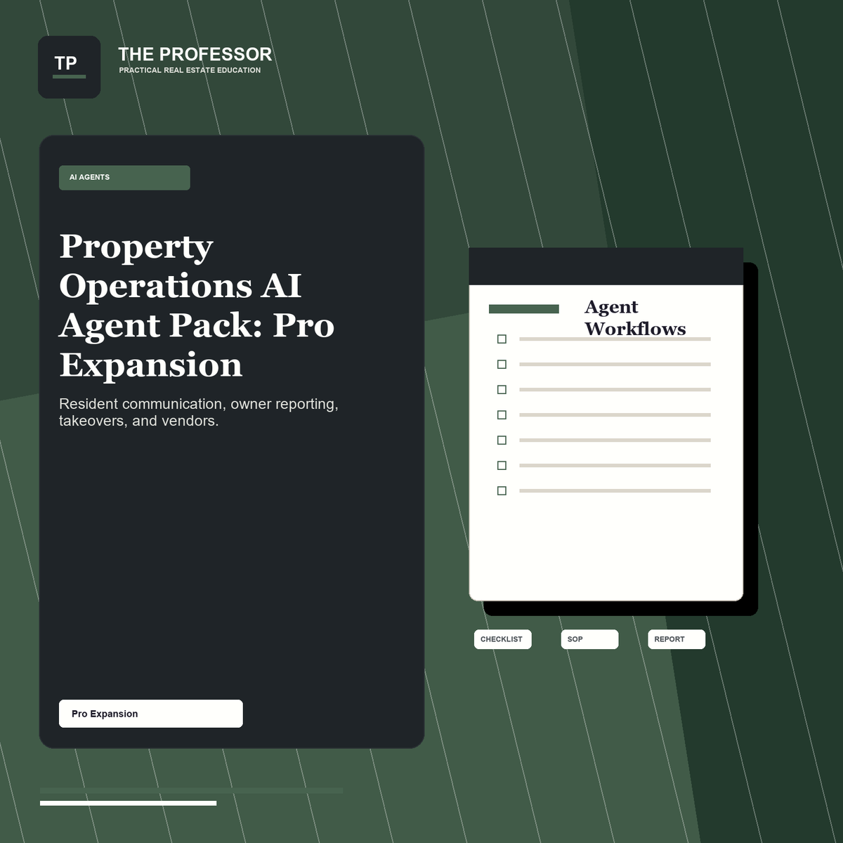 Property Operations AI Agent Pack: Pro Expansion